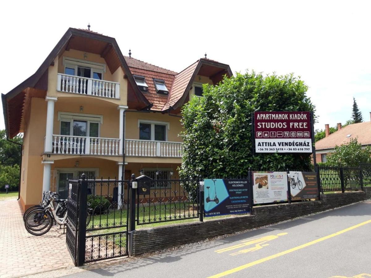 Apartament Attila Vendeghaz Héviz Zewnętrze zdjęcie